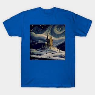 Starry Night Above The Shrieking Shack T-Shirt